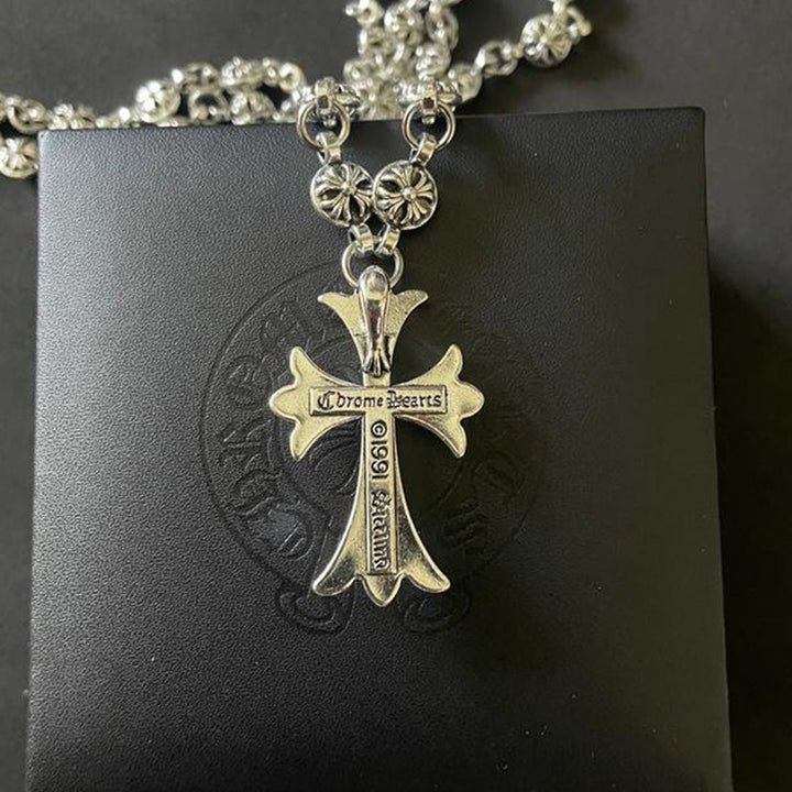 Lune London | Gothic Cross Pendant Necklace