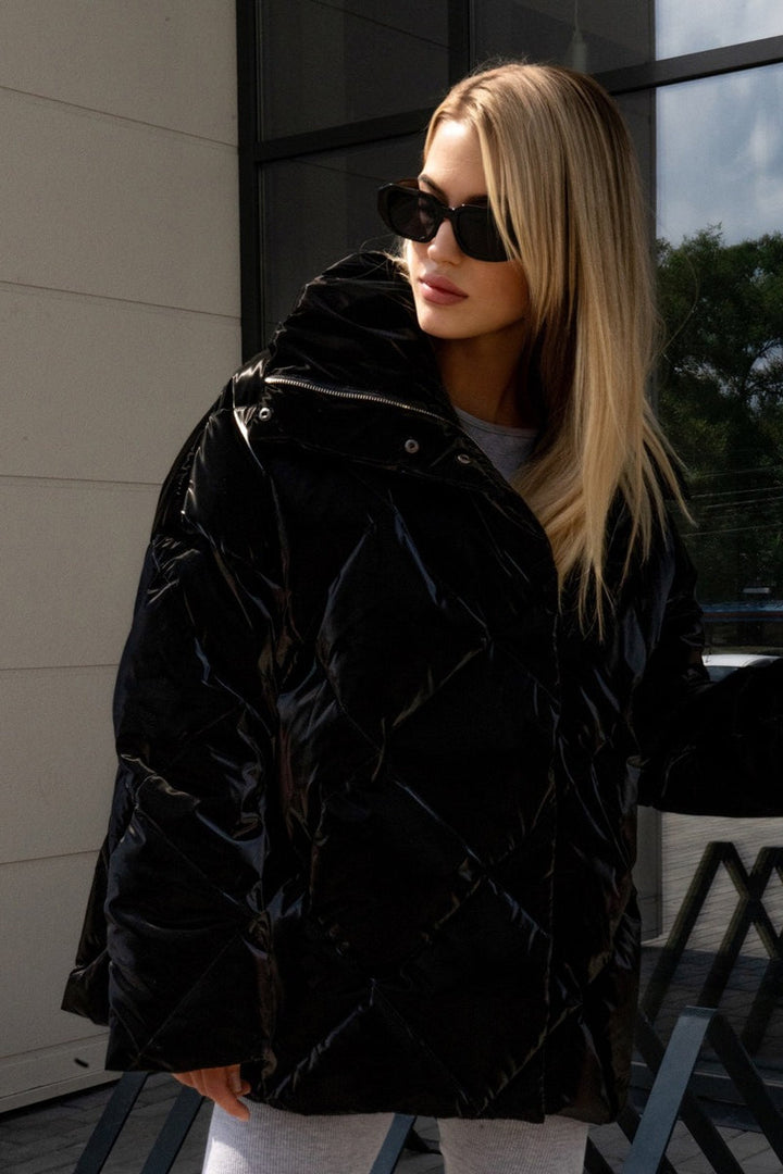 Amarae | Fit quilted cotton jacket