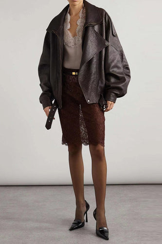Amarae | Genuine Leather Biker Jacket