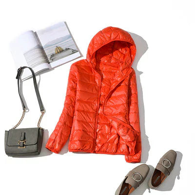 Lune London | warm autumn jacket with hood