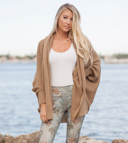 Women's knit jacket with modern structure and soft material Amarael