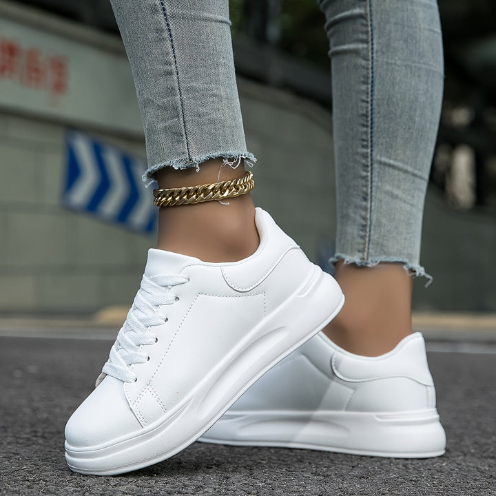 Lune London | Women's White Sneakers Casual