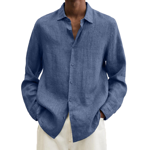 Amarae | Men's Shirt with Collar Made Of Cotton