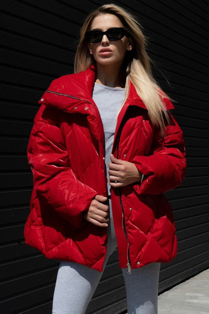 Amarae | Fit quilted cotton jacket
