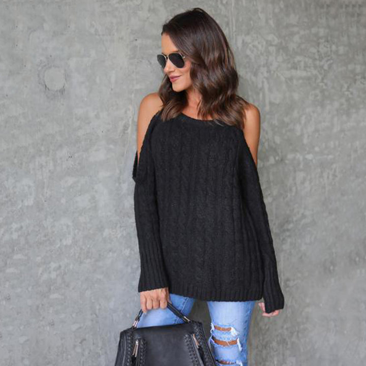Women plus size knitted sweater Lune London