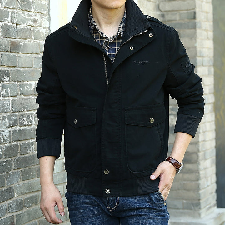 Stylish utility jacket for men with practical pockets Amarae