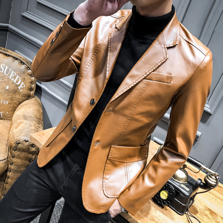 Stylish synthetic leather jacket for men Lune London