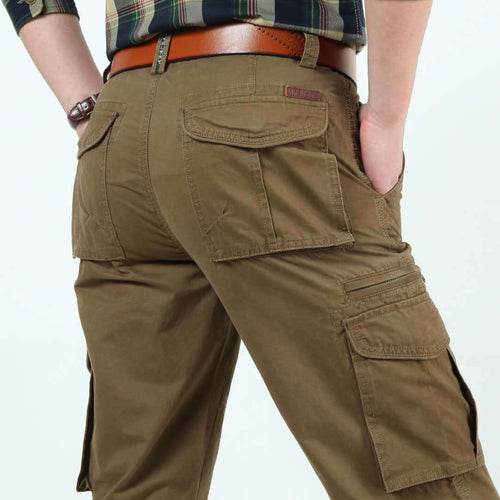 Practical cargo pants for men with multifunctional pockets Amarae