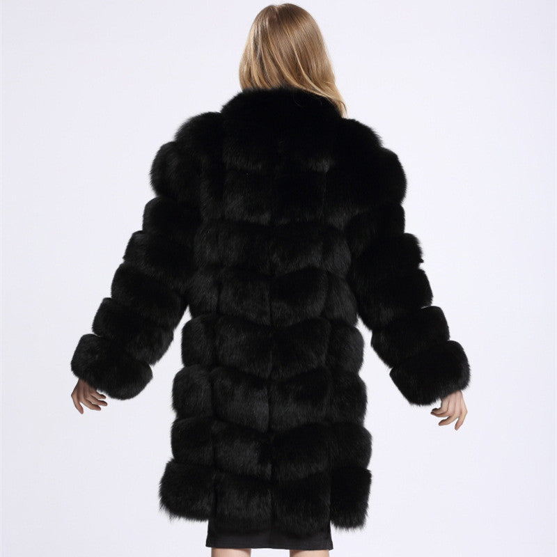 Luxurious faux fur coat for women Lune London