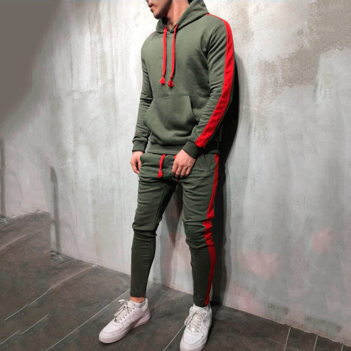 Men's Elegant Hoodie with Matching Jogging Pants Lune London