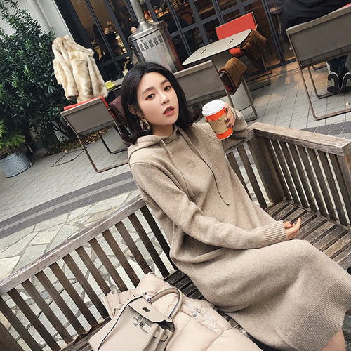 Robe à capuchon pour femmes Chic & Stil