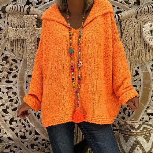 Women Large Hoodie in Soft Material Amarae