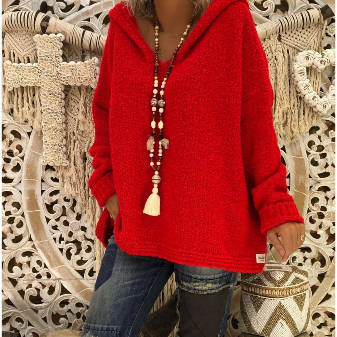 Hooded sweatshirt for women in soft material with a casual fit Lune London
