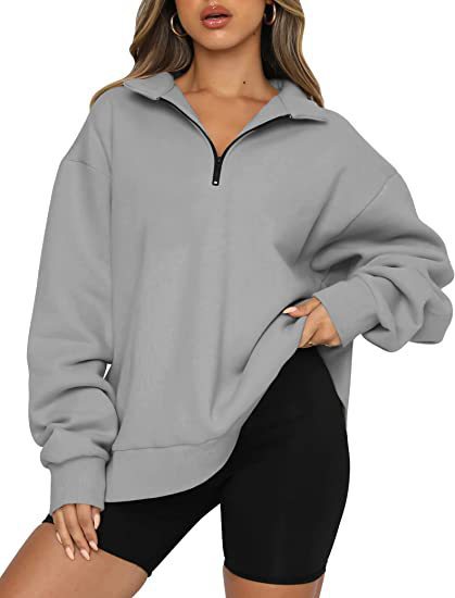 Lune London | Sweatshirt with collar for women