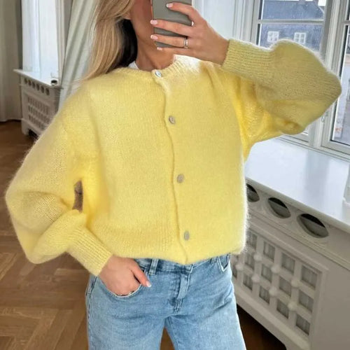 Amarae | Women's Sweater with Button Closure
