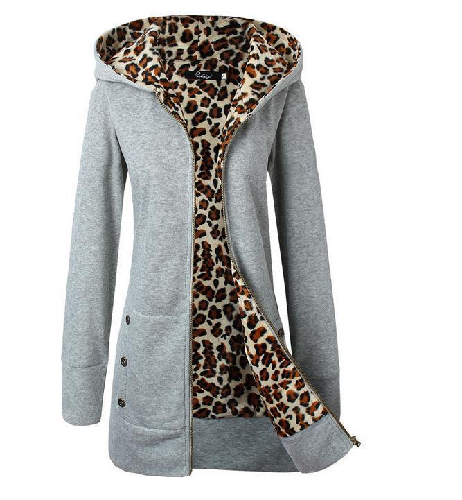 Trendy hooded jacket for women with faux fur lining Lune Londonl