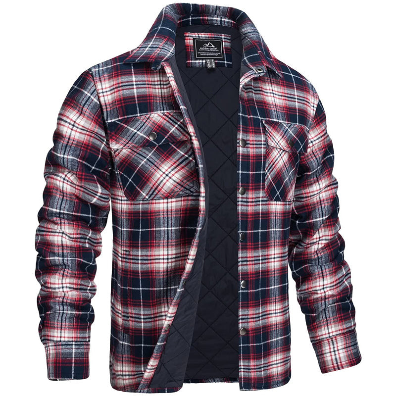 Lune London | Men's Lumberjack Jacket in Checked Design