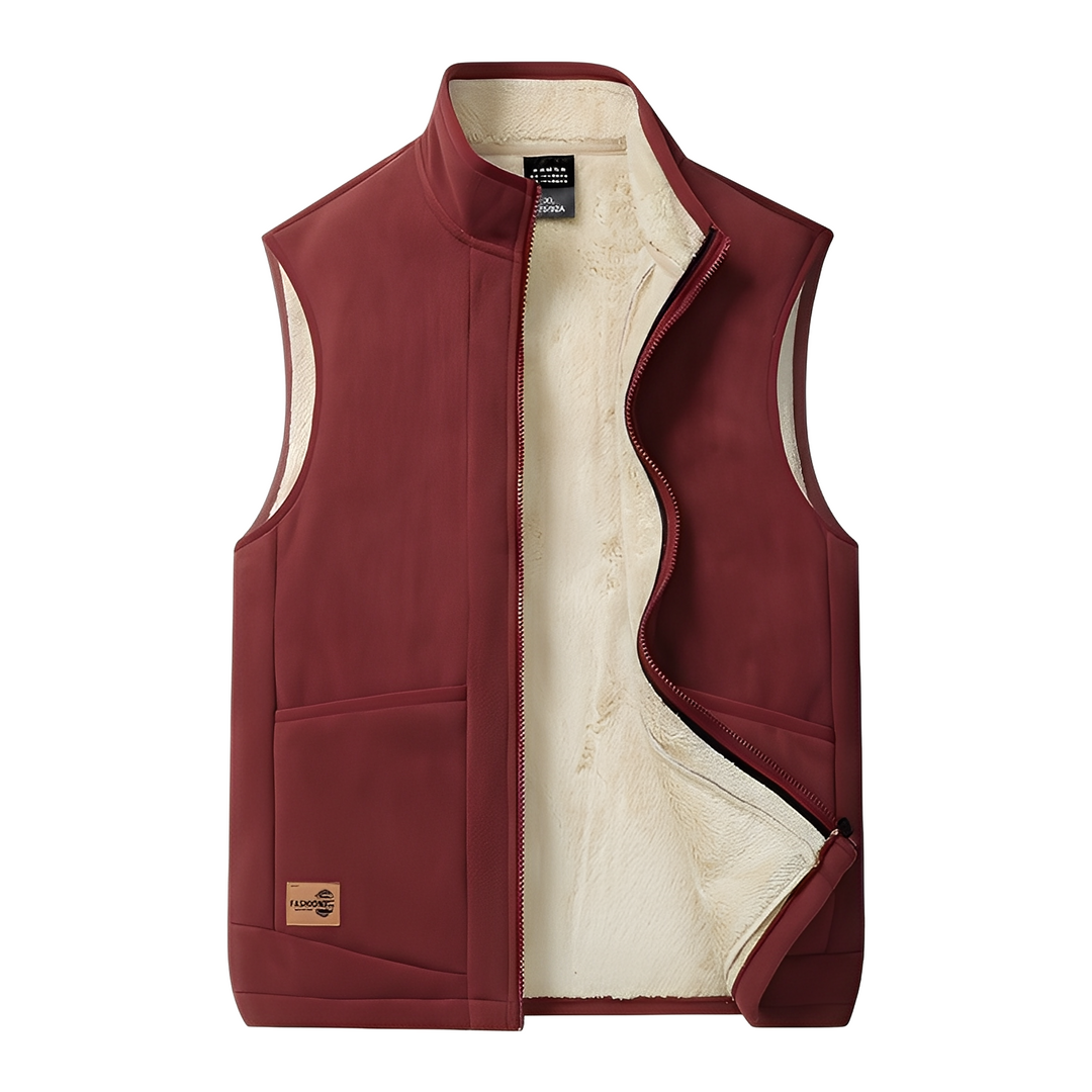 Amarae | Modern Warm Lined Vest for Men