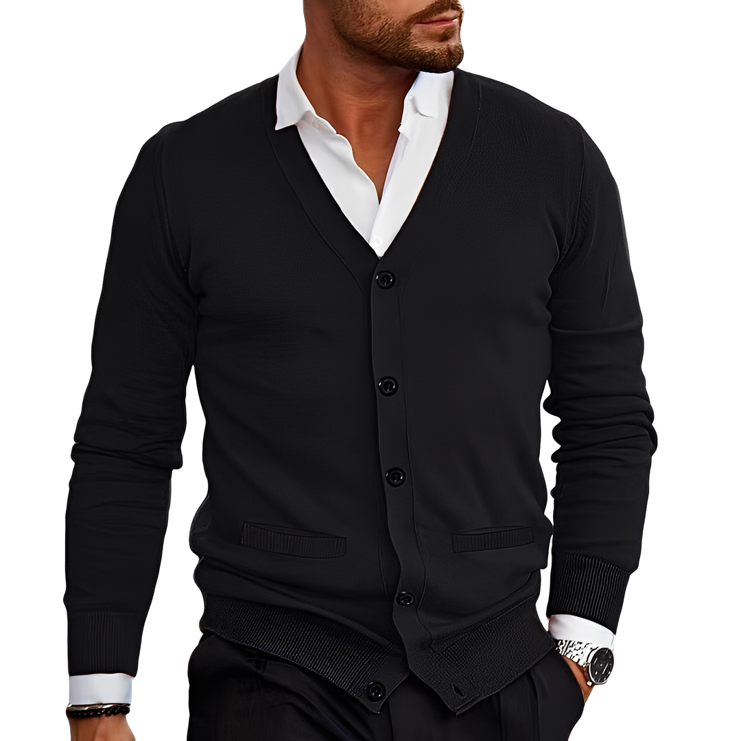 Amarae | Casual Cotton Cardigan with Buttons for Men