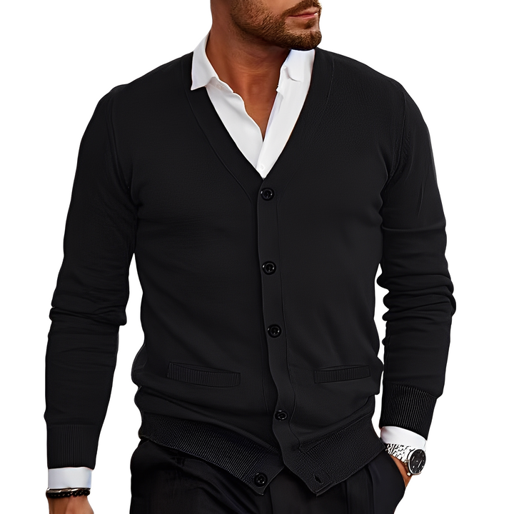 Amarae | Casual Cotton Cardigan with Buttons for Men