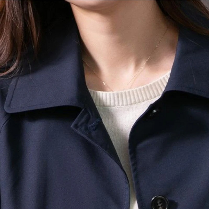 Lune London | Classic Trench Coat Women, Simply Tied, Tailored Women's Coat
