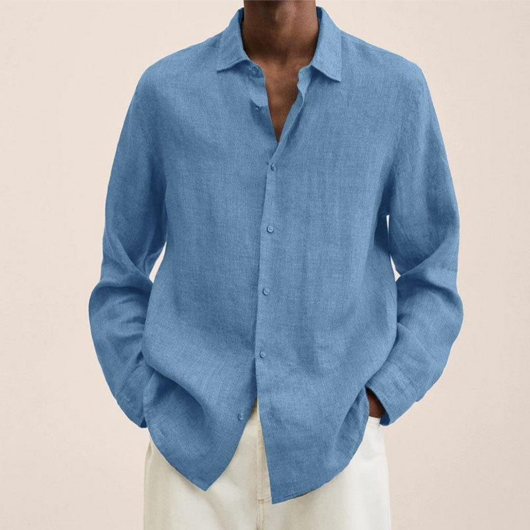 Lune London | Linen shirt for men Long