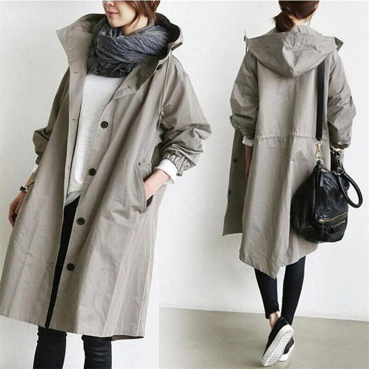 Lune London | Women's Long Jacket with Hood