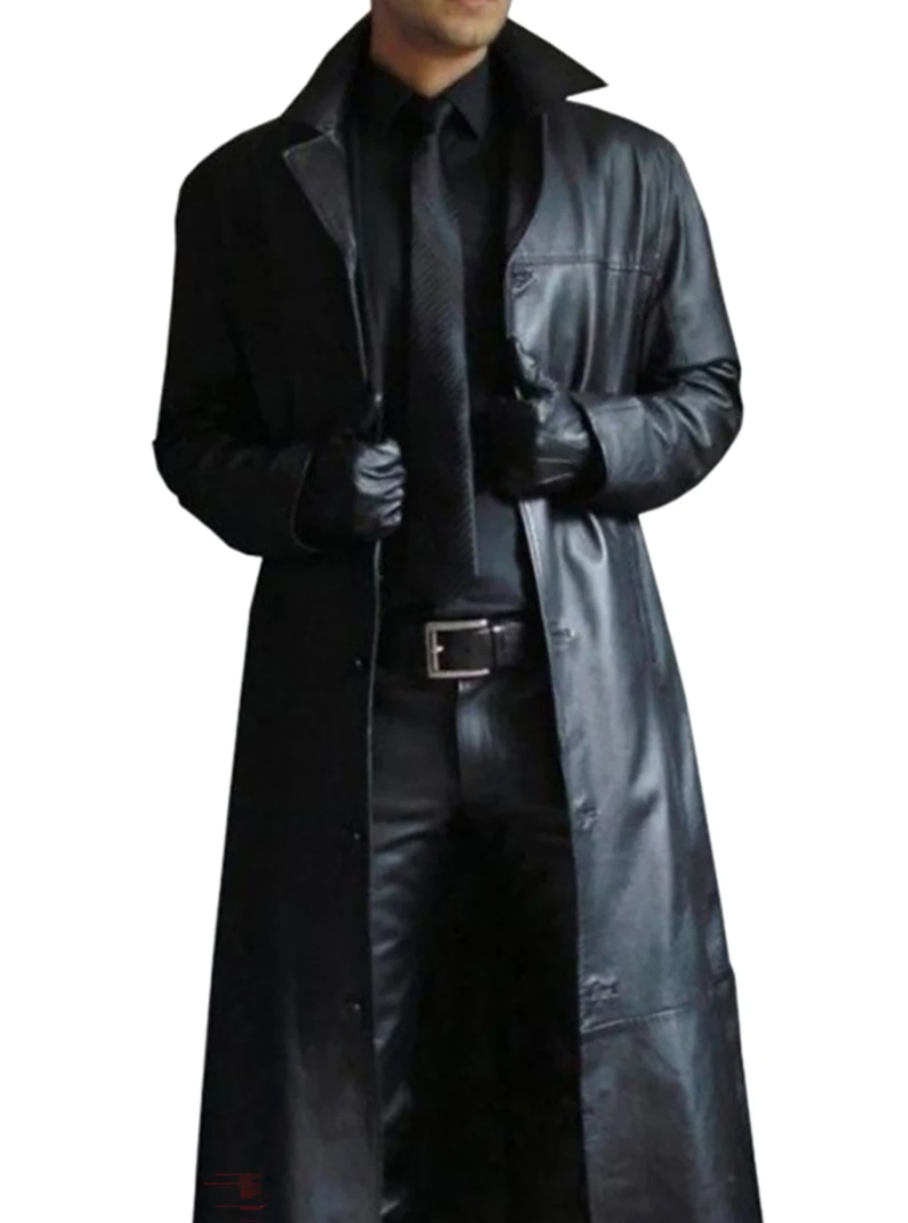 Lune London | Long Leather Coat for Men