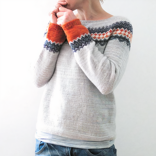 Amarae | Comfortable boat neck sweater