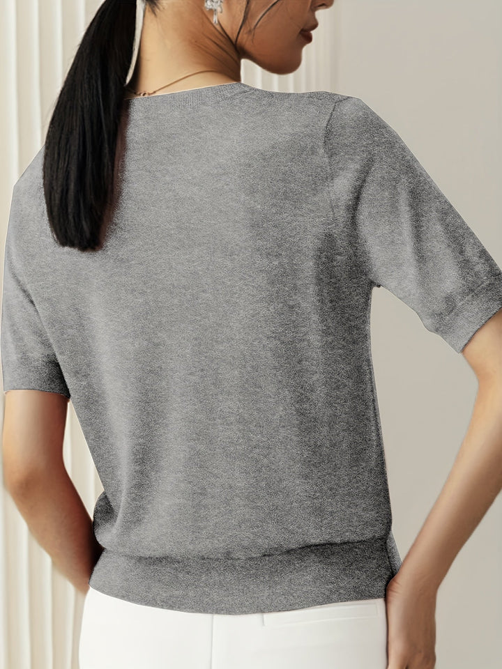 Chic Und Stil | Cashmere Sweater Soft and Breathable Casual and Elegant