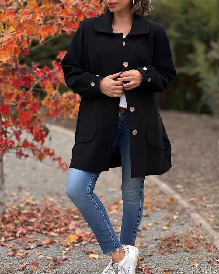 Lune London | Chic, elegant jacket with a stylish side knot detail.