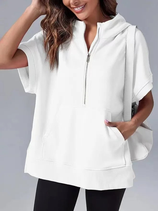 Lune London | Casual Short Sleeve Hoodie