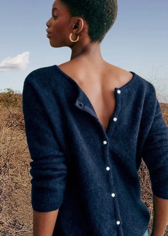 Lune London | Cozy chunky knit cardigan sweater
