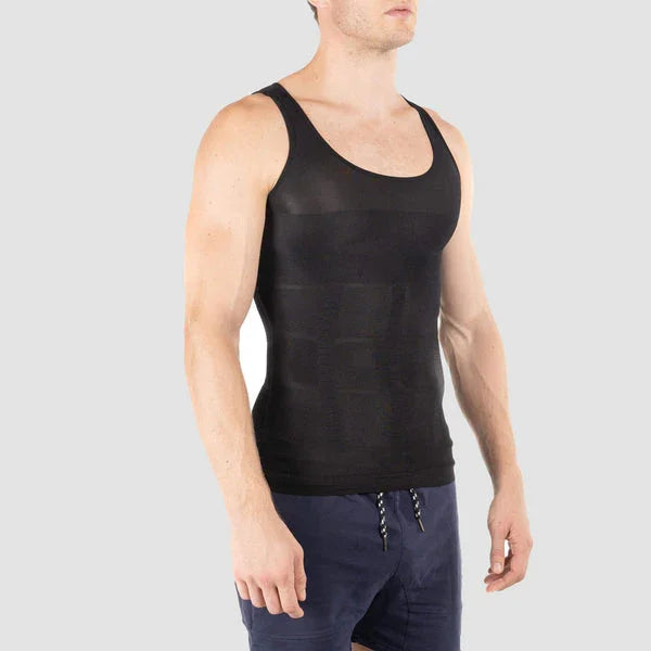 Lune London | Slim Fit Compression Body Shaper with Tummy Control and Invisible Undershirt Design