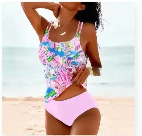 Lune London | Stylish Printed Tankini Swimsuit