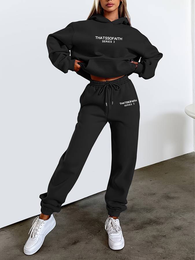 Lune London | Two-Piece Loungewear Set with Print