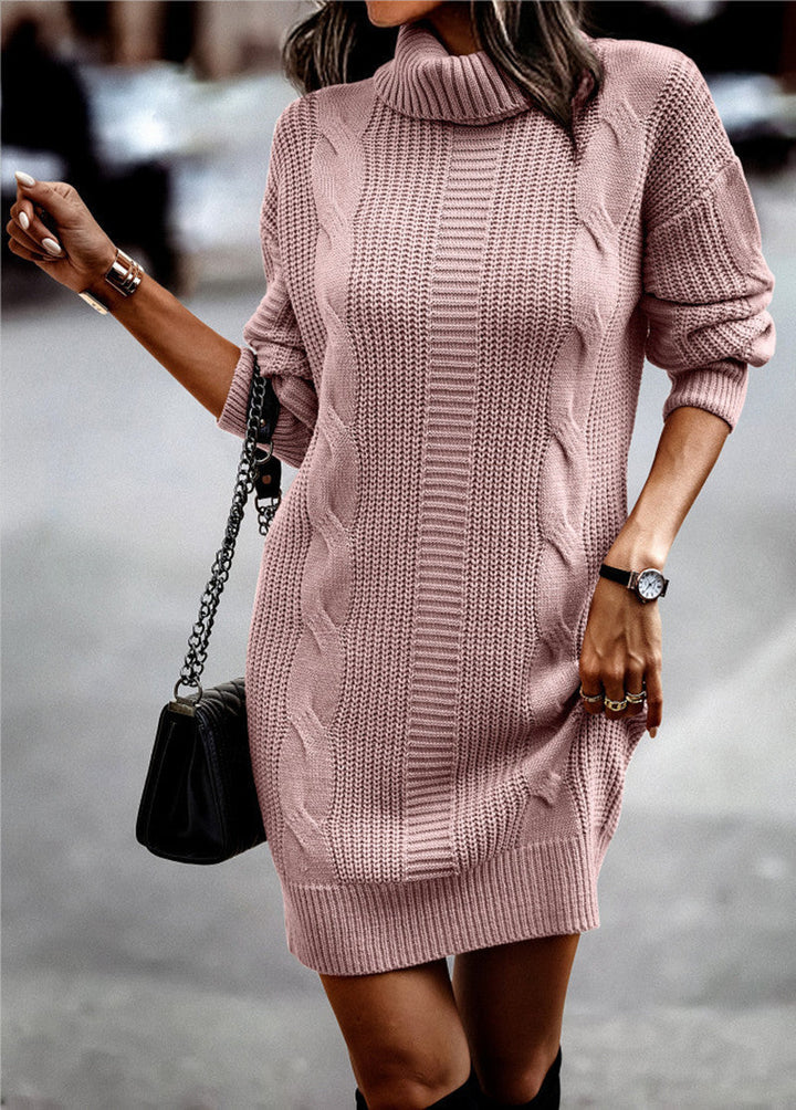 Lune London | Ribbed knit sweater dress for women