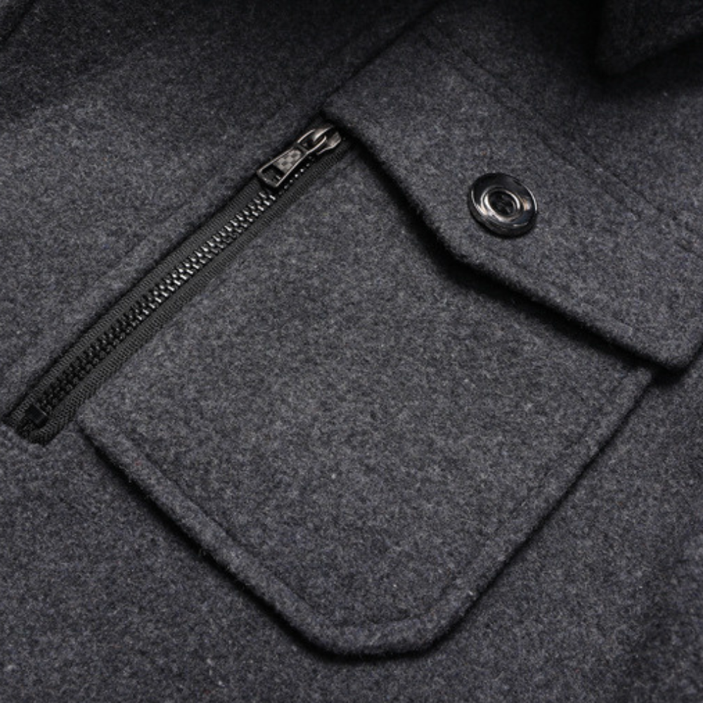 Amarae | Elegant two-piece winter coat - Elegant office and leisure jacket