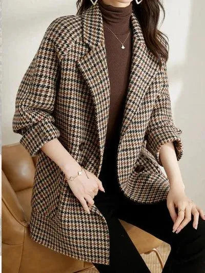 Amarae | Jacket - Timeless - Subtle print, relaxed fit - Ideal for everyday