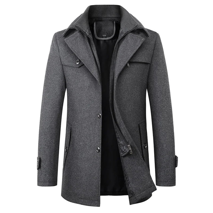 Winter business raincoat