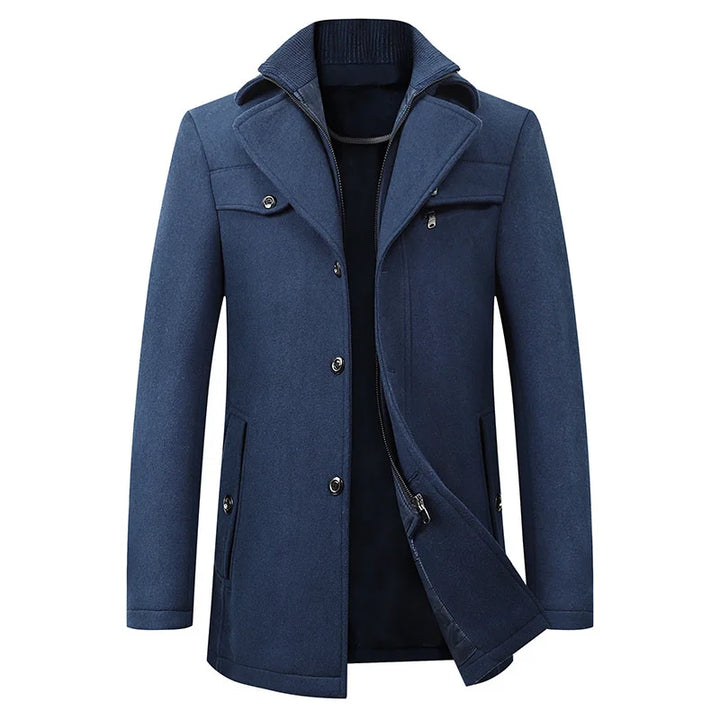 Winter business raincoat