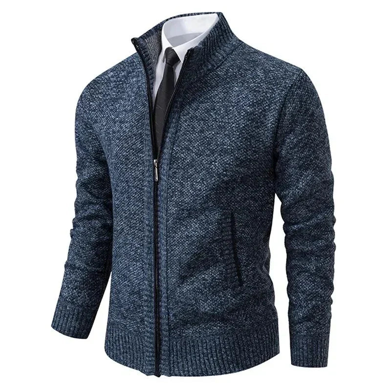 Lune London | Classic Zip-Up Cardigan
