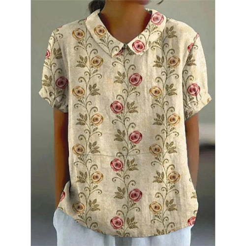 Amarae | Casual women's shirt with floral print