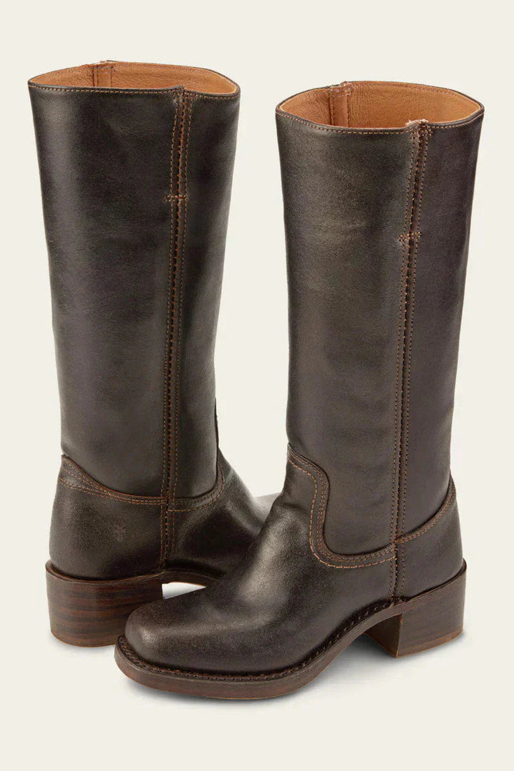 Lune London | Leather boots for girls with elegant cut