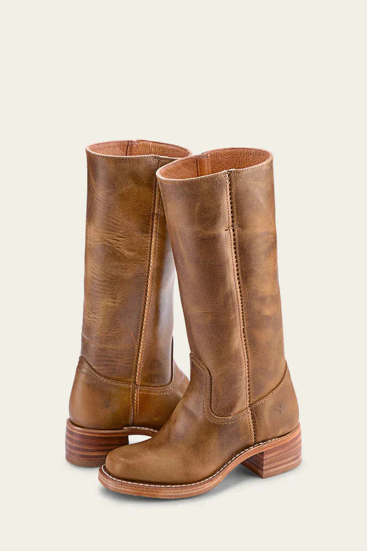 Lune London | Leather boots for girls with elegant cut