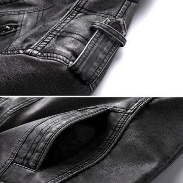 Lune London | Vintage style leather jacket - Urban fashion classic for everyday and leisure