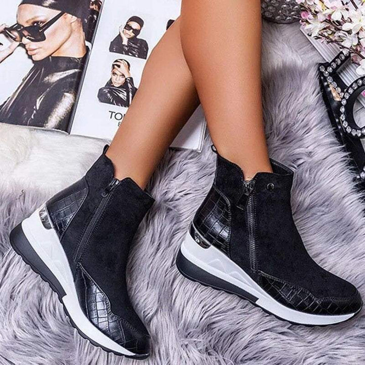 Lune London | Ankle boots for women - Zipper design - Comfortable insole