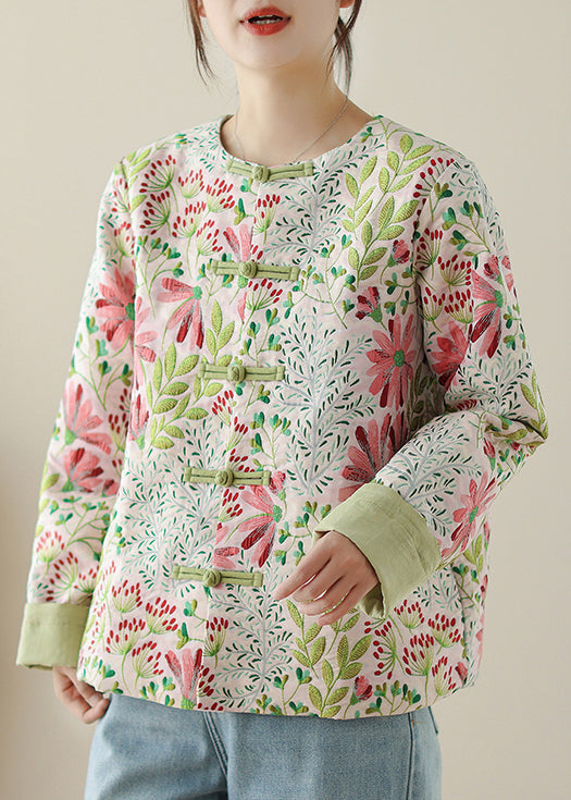 Lune London | Green Embroidered Cotton Coats