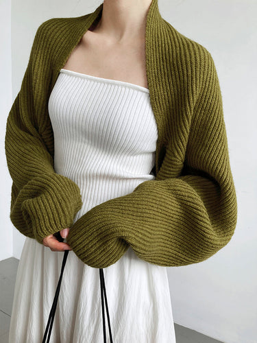 Amarae | Knit Bolero with Long Sleeves Soft and Modern Perfect for Layering