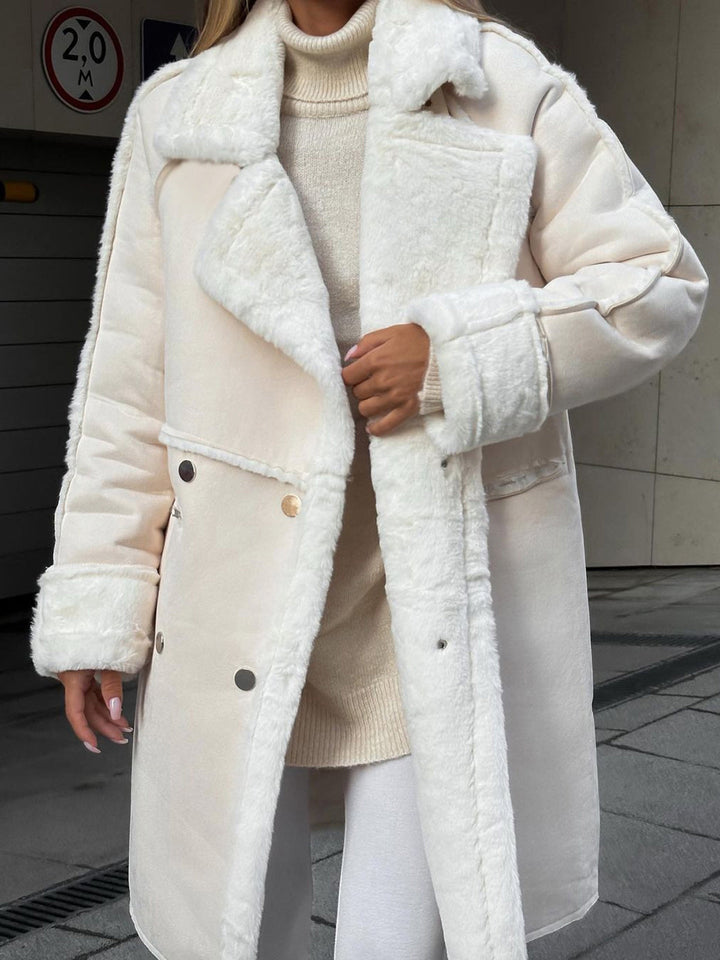 Lune London | Longer Coat Made Of Faux Fur